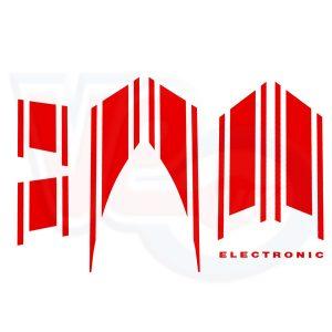 PANEL STRIPE KIT RED