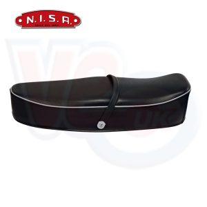 NISA COMFORT DUAL SEAT with MODERN SPONGE BASE – LARGE FRAME VESPA