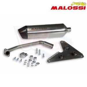 MALOSSI RX EXHAUST – STAINLESS STEEL & CARBON FIBRE – E-MARKED