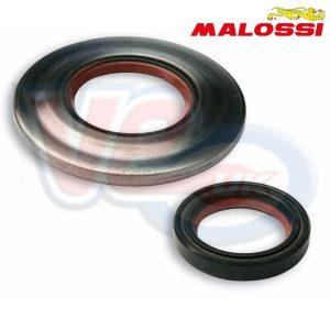 PAIR OF MALOSSI CRANK OIL SEALS with FKM plus PTFE – VESPA PX – T5