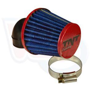 TNT K&N STYLE AIR FILTER 90 DEGREE – RED