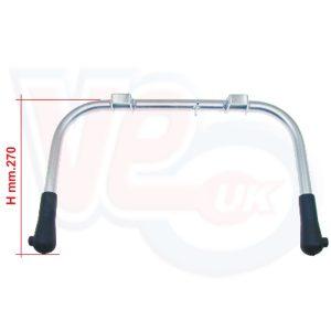 SILVER ZINC PLATED CENTRE STAND