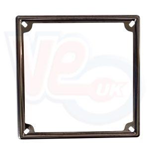 STAINLESS STEEL NUMBER PLATE TRIM – 6.5 INCH SQUARE
