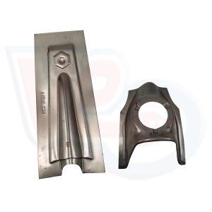 HORN COVER PANELS -3 SCREW HORN – HEXAGON BADGE- SMALL FRAME VESPA after 1970