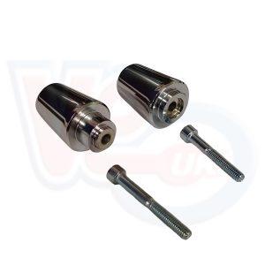 CHROME HANDLEBAR END WEIGHTS 200gr