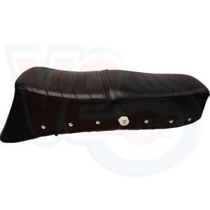STANDARD DUAL SEAT – BLACK – LAMBRETTA GP ELECTRONIC