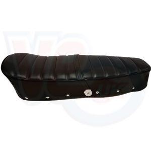 STANDARD DUAL SEAT WITH RIBBED TOP – BLACK