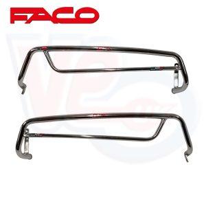 CHROME REAR CRASHBARS – FACO – VESPA GTS till 2023