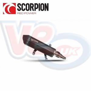 SCORPION SERKET BLACK FULL EXHAUST SYSTEM – X-MAX 300 2017-2020