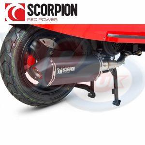 SCORPION SERKET BLACK EXHAUST – SCOMADI TL125 Euro 4 MODELS