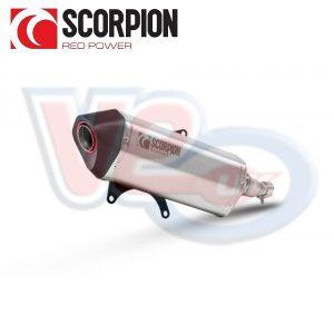 SCORPION SERKET SLIP ON EXHAUST – STAINLESS STEEL – VESPA GTS 125 iGET Euro 5
