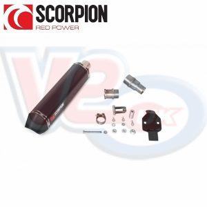 SCORPION SERKET CERAMIC BLACK EXHAUST – MP3 400 2008-2013 MODELS