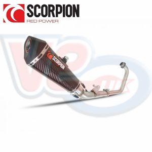 SCORPION SERKET CARBON FIBRE EXHAUST – CBR 125R 2011-2016 MODELS