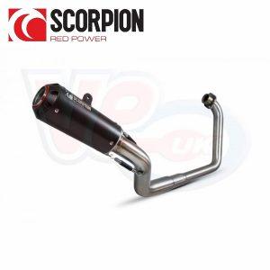 SCORPION RED POWER CERAMIC BLACK EXHAUST – FULL SYSTEM – FITS 2018-2020 MODELS