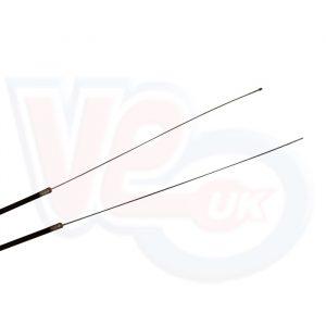 BLACK THROTTLE CABLE COMPLETE