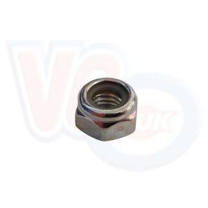 8MM WHITE NYLOC WHEEL NUT