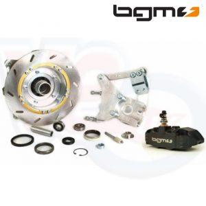 BGM PRO ANTI DIVE DISC BRAKE KIT with 4 POT RADIAL BLACK CALIPER