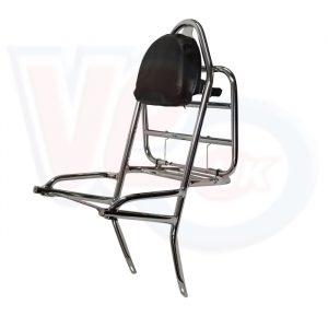 VE ACTIF CHROME 4-IN-1 – BACKREST+GRAB HANDLES+CARRIER+SPARE WHEEL HOLDER