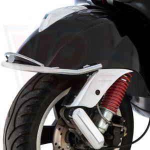 CHROME FRONT MUDGUARD BUMPER BAR