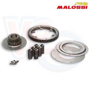 GEAR KIT MALOSSI HTQ 24/63 – 2.62 TO 1 RATIO – VESPA PX with 7 SPRING CLUTCH