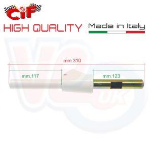 GEAR CHANGE ROD – TUBE LENGTH 123mm TO CASTING – FITS ROUND HEADLIGHT MODELS