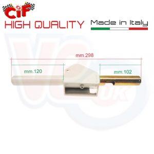 HANDLEBAR GEAR CHANGE ROD – 102mm IN HANDLEBAR CASTING