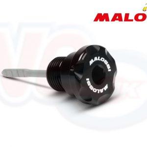 MALOSSI BLACK OIL LEVEL DIP STICK – PIAGGIO LEADER – QUASAR MOTORS