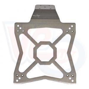 ALLOY X FRAME NUMBER PLATE & INDICATOR BRACKET – HORIZONTAL FITTING