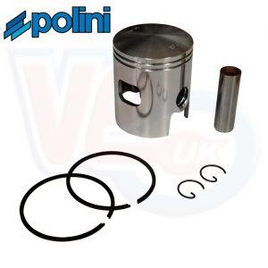 PISTON KIT 57.4mm for POLINI 130cc CAST IRON CYLINDERS