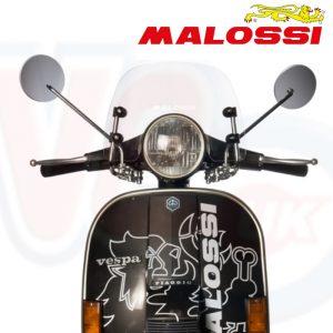 MALOSSI CLEAR SHORT SPORTS FLYSCREEN WITH BRACKETS