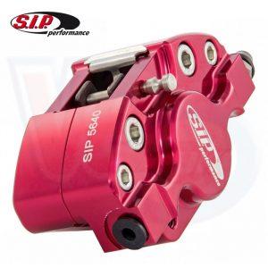 SIP CNC BILLET BRAKE CALIPER with 31.5mm PISTONS & LARGER PADS – RED