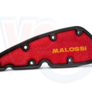 MALOSSI RED SPONGE AIR FILTER FOR ORIGINAL AIR FILTER BOX – FITS EURO 3 AND EURO 4 MODELS
