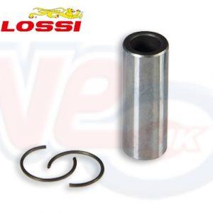 MALOSSI GUDGEON PIN 12mm x 33mm AND CIRCLIPS – FOR MALOSSI 50cc KITS