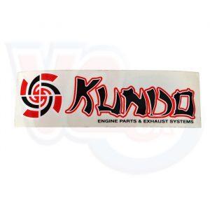KUNDO STICKER – 150MM – BLACK