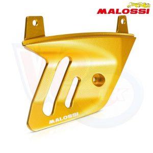 MALOSSI CNC ALUMINIUM FORK LEG COVER – GOLD – fits VESPA GTS MODELS 2023 on