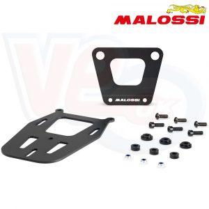 MALOSSI RAISED NUMBER PLATE HOLDER – BLACK – VESPA GTS 2021 on