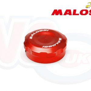 MALOSSI FUEL TANK CAP – RED – VESPA ET – GT – GTS – LX – PRIMAVERA – S – SPRINT