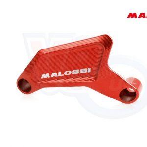 MALOSSI CNC ALUMINIUM WATER PUMP GUARD – RED – VESPA GTS